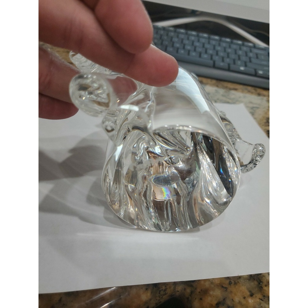 Cartier Clear Crystal Horse Head Sculpture - Picture 6 of 6